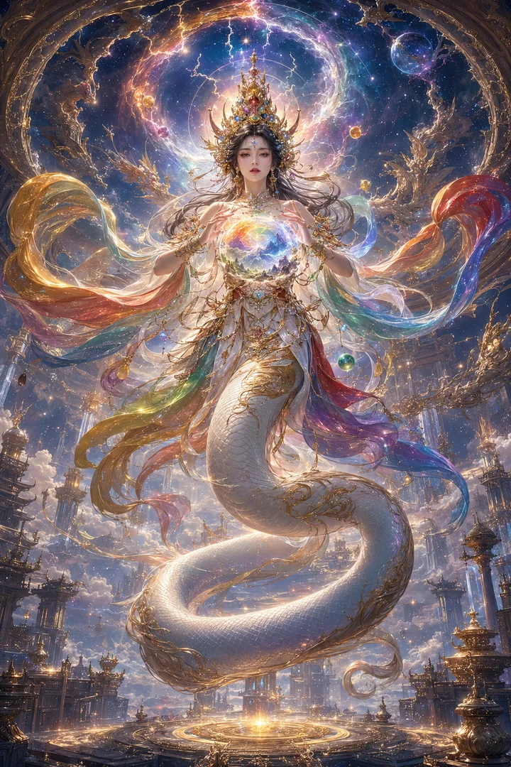 Nuwa · Genesis Divine Flower Nghệ thuật nhân vật gốc