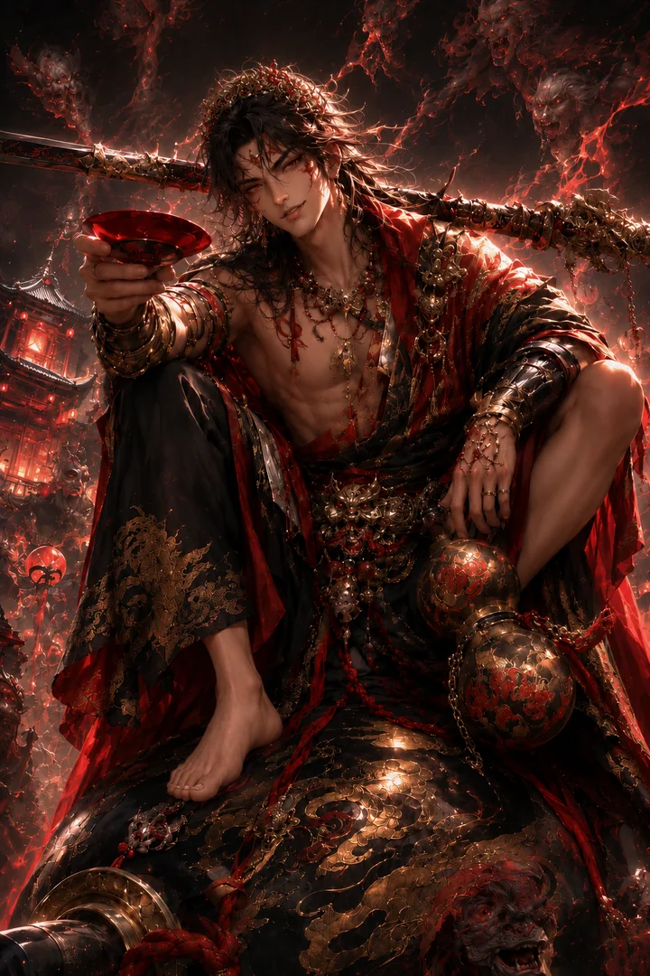 Shuten-dōji: Nghệ thuật nhân vật gốc Hyakki Night Banquet