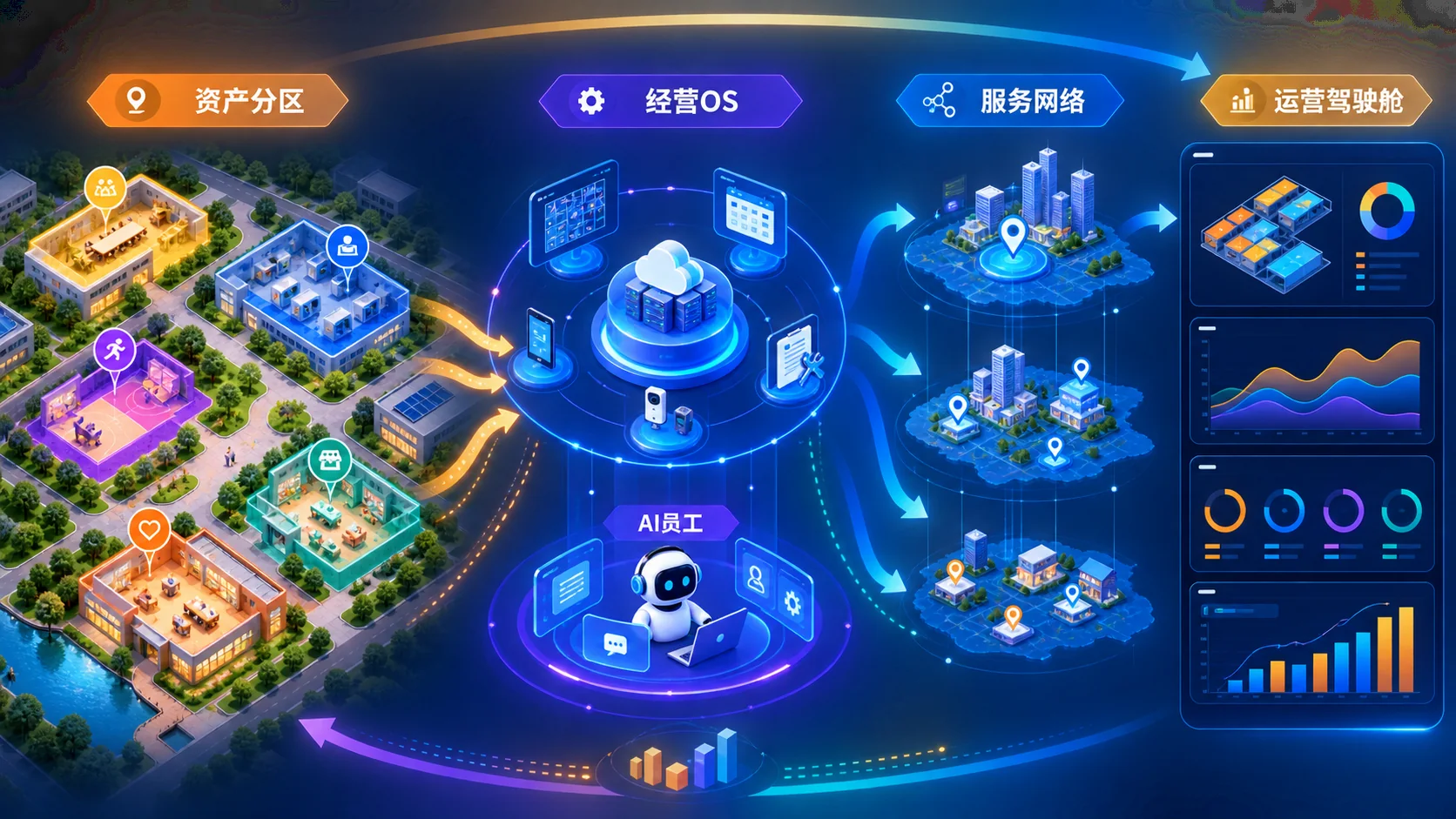 闪搭智能空间OS经营架构